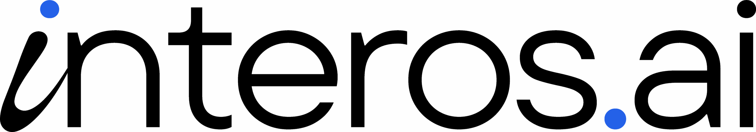 2025 interos black blue logo